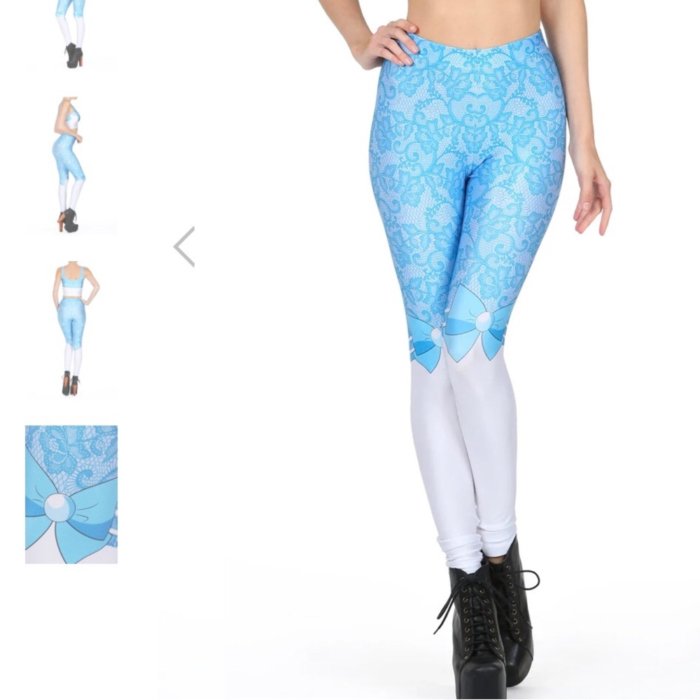 Poprageous legging sailor mercury made in Los Angeles size medium